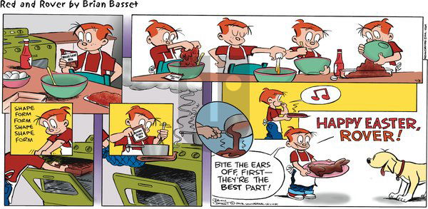 Red and Rover on Sunday April 8, 2012 Comic Strip