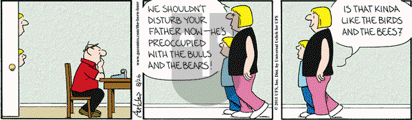 The Born Loser on Friday August 26, 2011 Comic Strip