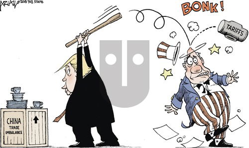 Robert Ariail on Sunday March 25, 2018 Comic Strip