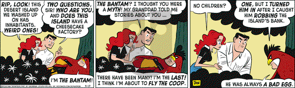 Rip Haywire on Tuesday May 17, 2016 Comic Strip