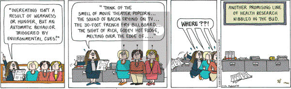 Cathy Classics - Tuesday February 26, 2008 Comic Strip