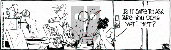 The Buckets on Wednesday May 15, 2002 Comic Strip