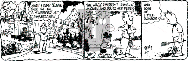 Luann on Wednesday August 7, 1991 Comic Strip