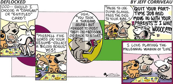 DeFlocked on Sunday September 9, 2018 Comic Strip
