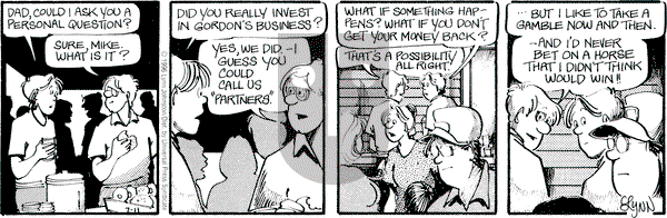 For Better or For Worse on Thursday July 11, 1996 Comic Strip