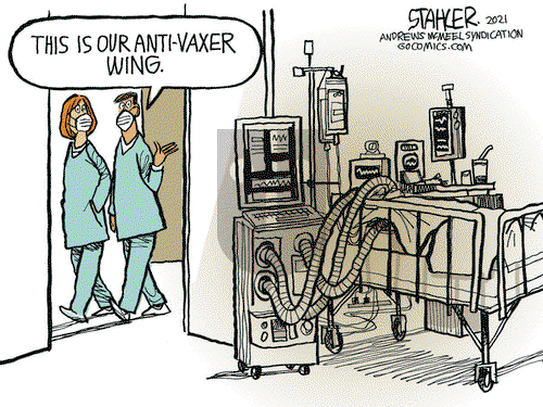 Jeff Stahler on Wednesday March 17, 2021 Comic Strip