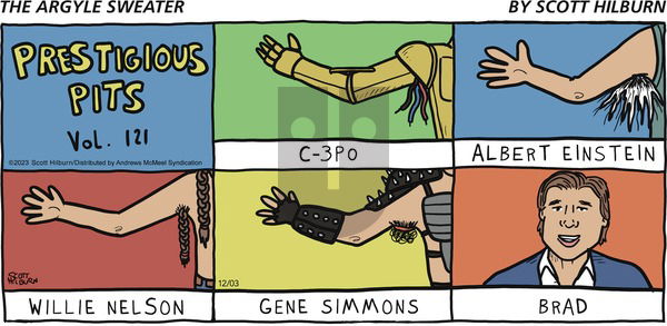 The Argyle Sweater - Sunday December 3, 2023 Comic Strip
