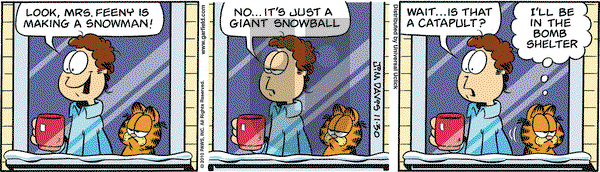 Garfield on Tuesday November 30, 2010 Comic Strip