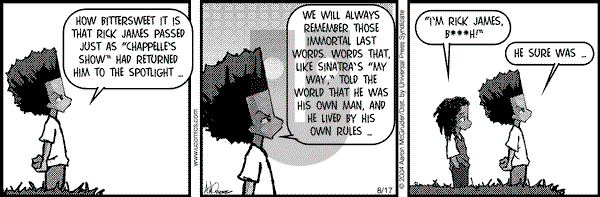 The Boondocks on Tuesday March 20, 2012 Comic Strip