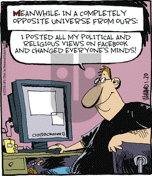 Reality Check on Wednesday January 20, 2016 Comic Strip