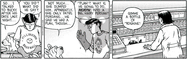 Get Fuzzy on Wednesday May 3, 2000 Comic Strip