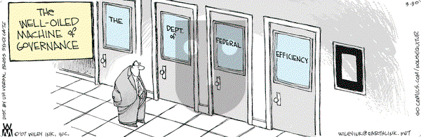 Non Sequitur on Friday March 30, 2007 Comic Strip