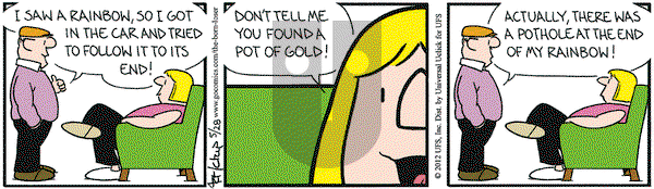 The Born Loser on Monday May 28, 2012 Comic Strip