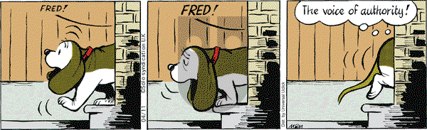 Fred Basset on Saturday April 11, 2015 Comic Strip