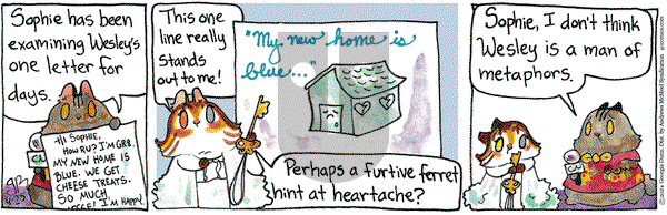 Breaking Cat News - Thursday April 25, 2024 Comic Strip