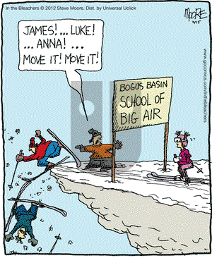 In the Bleachers on Wednesday February 15, 2012 Comic Strip