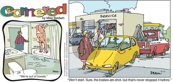 Cornered on Sunday October 15, 2017 Comic Strip