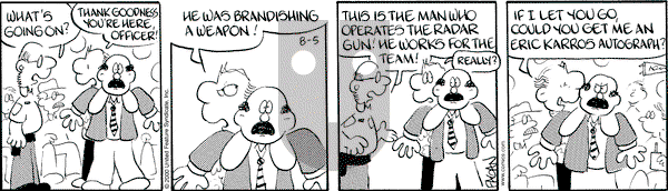 Drabble on Saturday August 5, 2000 Comic Strip