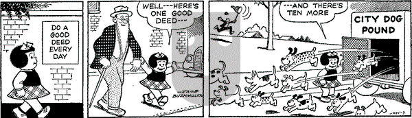 Nancy Classics on Thursday November 3, 2016 Comic Strip