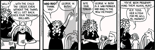 Clear Blue Water on Monday April 4, 2005 Comic Strip