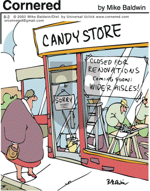 Cornered on Wednesday August 3, 2011 Comic Strip