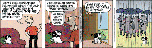 Pooch Cafe on Tuesday April 15, 2025 Comic Strip