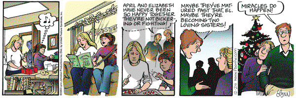 For Better or For Worse on Wednesday December 24, 2003 Comic Strip