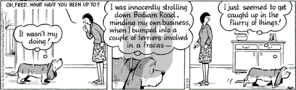 Fred Basset on Tuesday May 23, 2006 Comic Strip