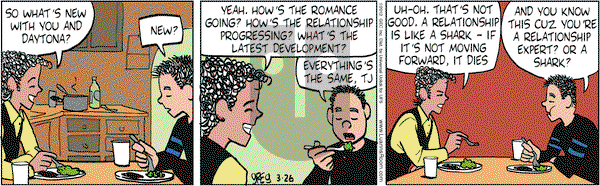 Luann on Monday March 26, 2012 Comic Strip