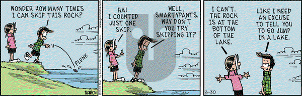 Grand Avenue on Thursday August 30, 2018 Comic Strip