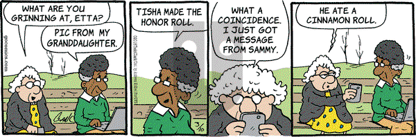 Lola on Saturday March 10, 2018 Comic Strip