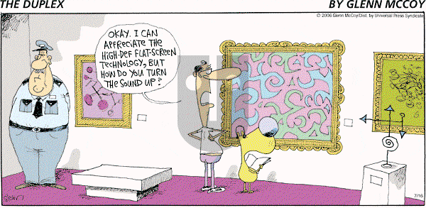 The Duplex on Sunday July 23, 2006 Comic Strip