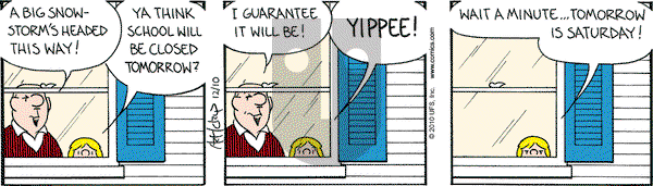 The Born Loser on Friday December 10, 2010 Comic Strip