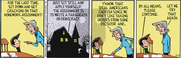 Grand Avenue on Monday November 24, 2008 Comic Strip
