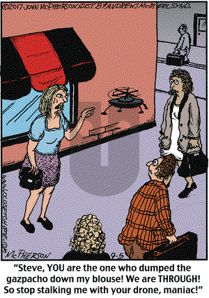 Close to Home on Tuesday September 5, 2017 Comic Strip
