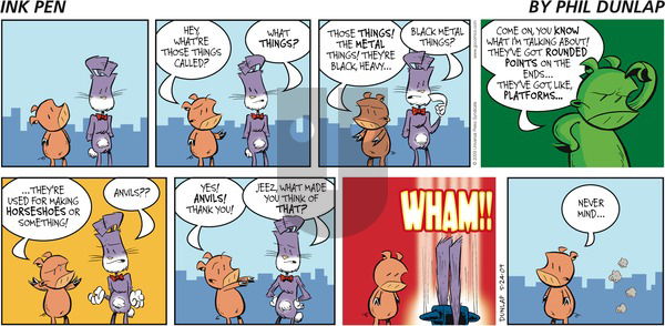 Ink Pen on Sunday May 24, 2009 Comic Strip