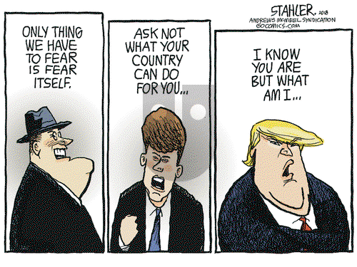 Jeff Stahler on Saturday April 14, 2018 Comic Strip