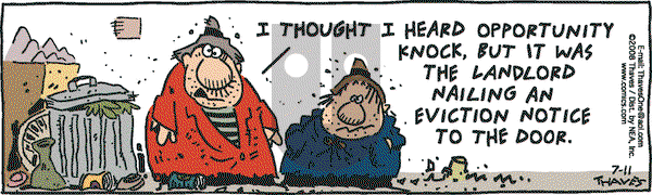 Frank and Ernest on Friday July 11, 2008 Comic Strip