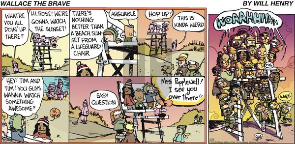 Wallace the Brave - Sunday March 29, 2020 Comic Strip