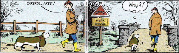Fred Basset on Saturday February 10, 2018 Comic Strip