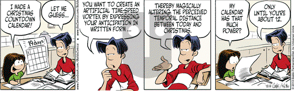 Baldo on Friday December 6, 2013 Comic Strip