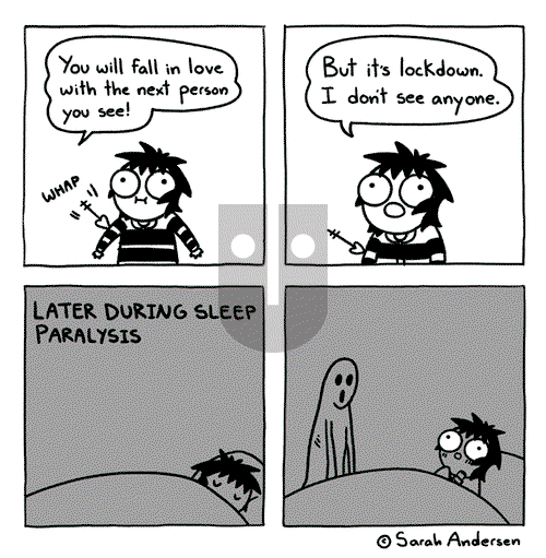 Sarah's Scribbles - Saturday February 13, 2021 Comic Strip
