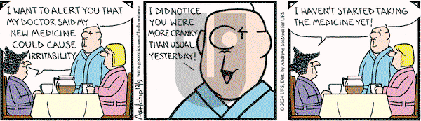 The Born Loser on Monday December 9, 2024 Comic Strip