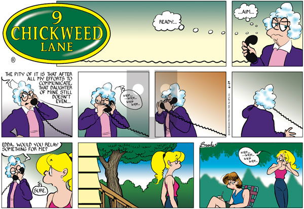 9 Chickweed Lane on Sunday June 29, 2003 Comic Strip
