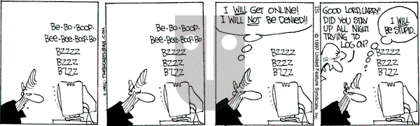 The Buckets on Wednesday February 5, 1997 Comic Strip