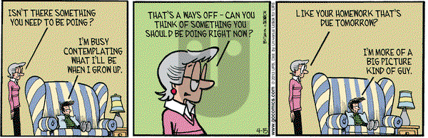 Grand Avenue on Monday April 15, 2013 Comic Strip