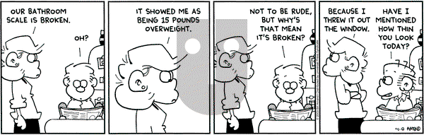 FoxTrot on Tuesday April 8, 2003 Comic Strip