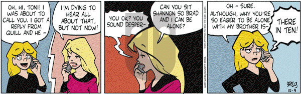 Luann on Tuesday October 9, 2012 Comic Strip