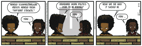 The Boondocks on Monday August 18, 2003 Comic Strip