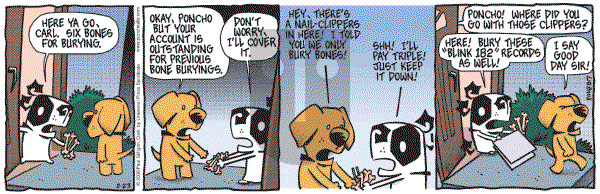 Pooch Cafe on Saturday February 23, 2008 Comic Strip